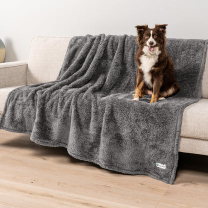 Ultra Soft Sherpa Dog Blanket | Cozy Fleece Blanket for Dogs