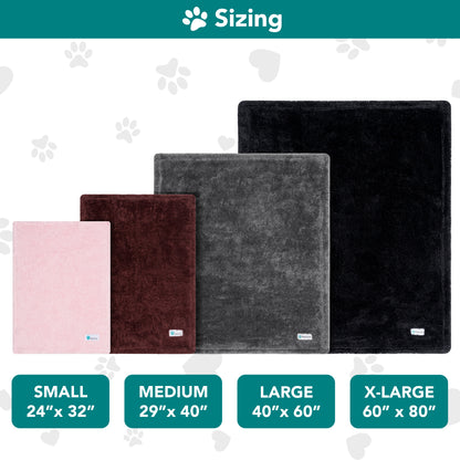 Ultra Soft Sherpa Dog Blanket | Cozy Fleece Blanket for Dogs