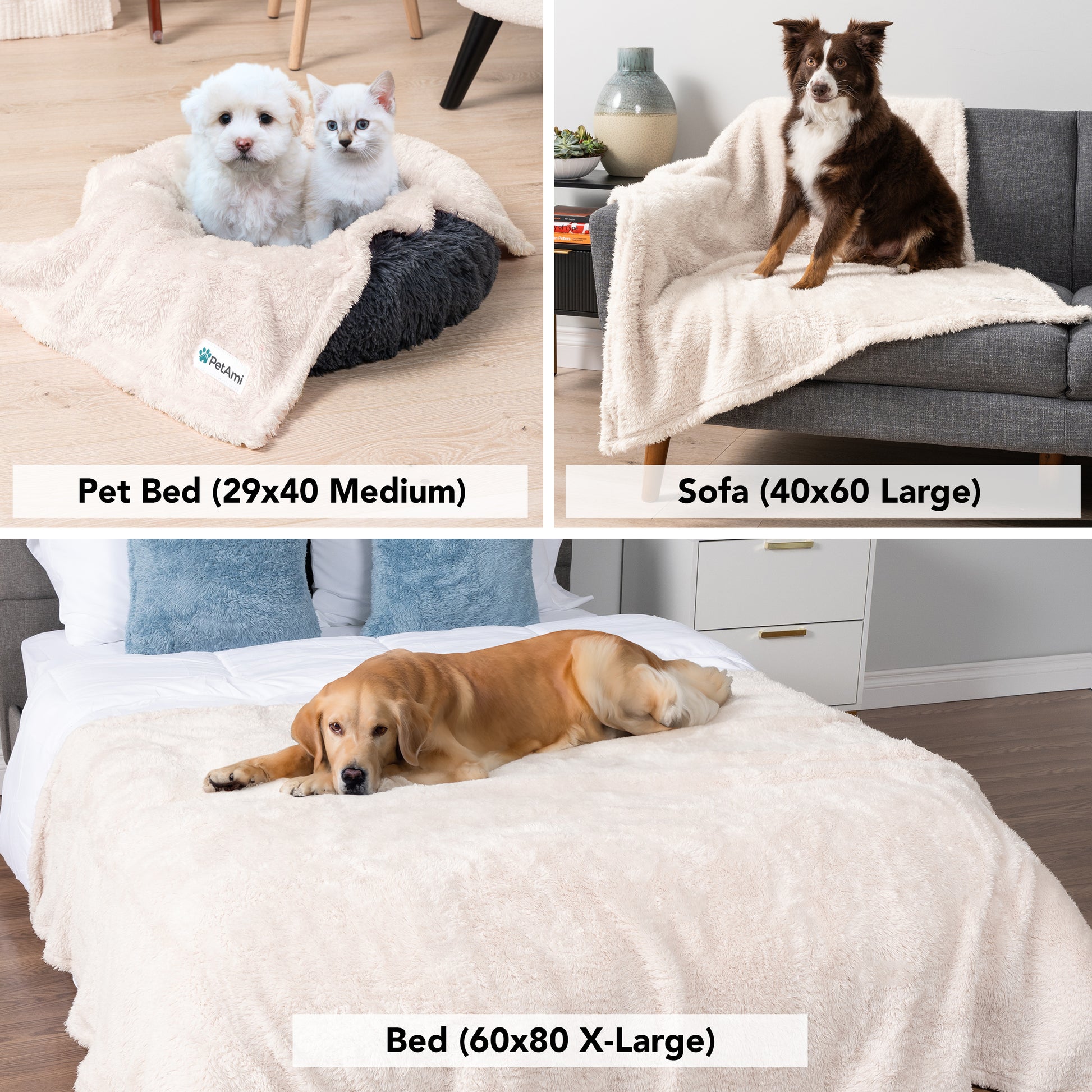 Ultra Soft Sherpa Dog Blanket | Cozy Fleece Blanket for Dogs