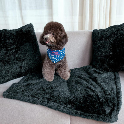 Small Dog Fleece Blanket | Soft Plush Throw for Beds, Sofas & Travel