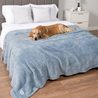 Ultra Soft Sherpa Dog Blanket | Cozy Fleece Blanket for Dogs