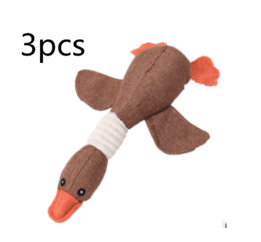 Interactive Plush Dog Toy | Squeaky Puzzle Toy for Small & Medium Dogs