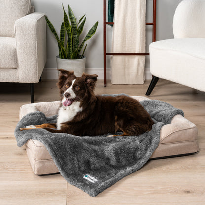 Ultra Soft Sherpa Dog Blanket | Cozy Fleece Blanket for Dogs