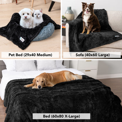 Ultra Soft Sherpa Dog Blanket | Cozy Fleece Blanket for Dogs