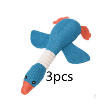 Interactive Plush Dog Toy | Squeaky Puzzle Toy for Small & Medium Dogs