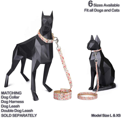 Summer Blooms Pet Collar | Adjustable Floral Collar for Cats, Puppies & Dogs