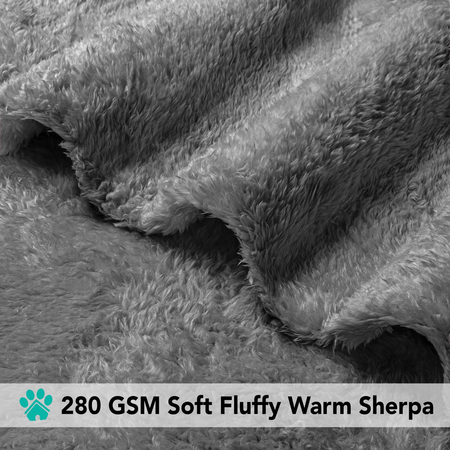 Ultra Soft Sherpa Dog Blanket | Cozy Fleece Blanket for Dogs