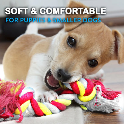 11-Piece Dog Rope Toy Set for Small & Medium Dogs | Interactive Chew & Tug Toys