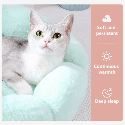 Medium Winter Warm Dog Bed | Plush Cushion Bed for Cozy Comfort