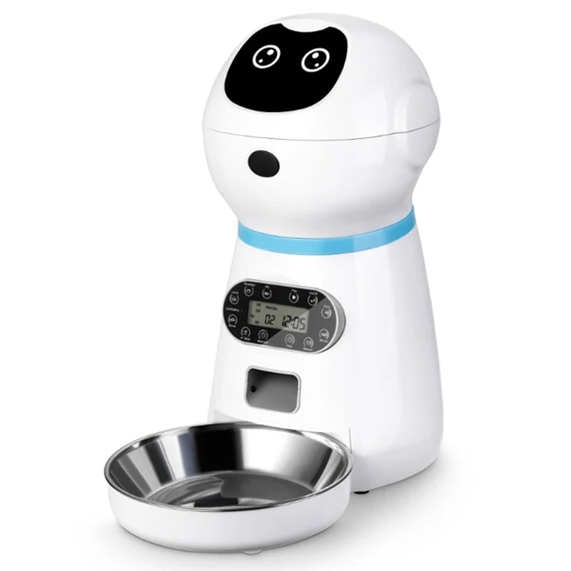 Smart Automatic Pet Feeder | Timed Food Dispenser for Cats & Dogs