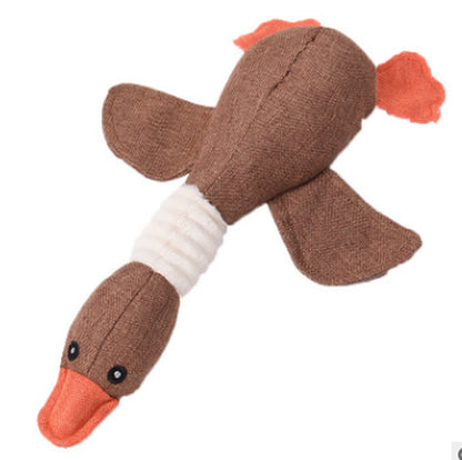 Interactive Plush Dog Toy | Squeaky Puzzle Toy for Small & Medium Dogs