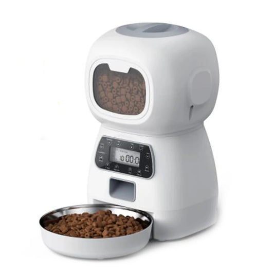 Smart Automatic Pet Feeder | Timed Food Dispenser for Cats & Dogs