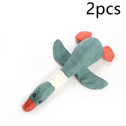 Interactive Plush Dog Toy | Squeaky Puzzle Toy for Small & Medium Dogs