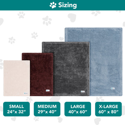 Ultra Soft Sherpa Dog Blanket | Cozy Fleece Blanket for Dogs