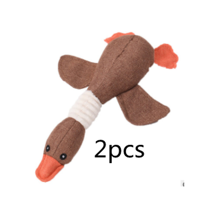 Interactive Plush Dog Toy | Squeaky Puzzle Toy for Small & Medium Dogs