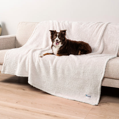 Ultra Soft Sherpa Dog Blanket | Cozy Fleece Blanket for Dogs