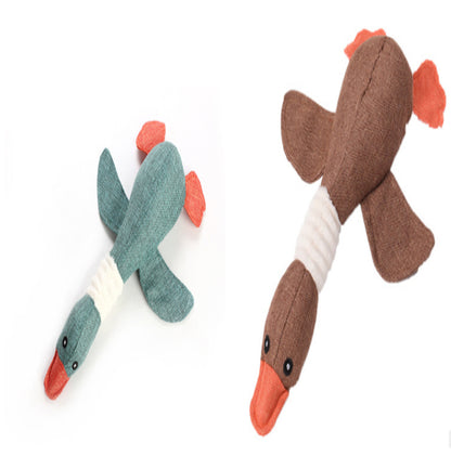 Interactive Plush Dog Toy | Squeaky Puzzle Toy for Small & Medium Dogs