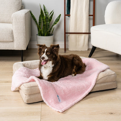 Ultra Soft Sherpa Dog Blanket | Cozy Fleece Blanket for Dogs