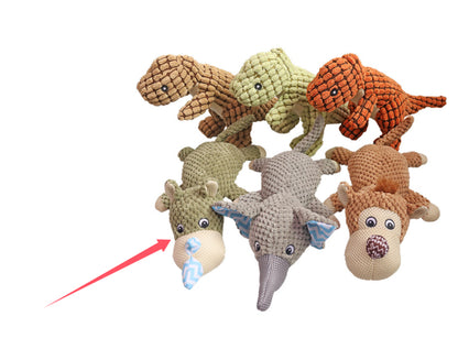 Interactive Plush Dog Toy | Squeaky Puzzle Toy for Small & Medium Dogs