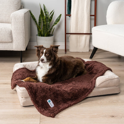 Ultra Soft Sherpa Dog Blanket | Cozy Fleece Blanket for Dogs