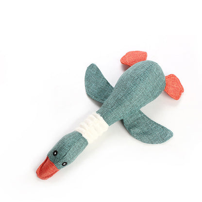 Interactive Plush Dog Toy | Squeaky Puzzle Toy for Small & Medium Dogs