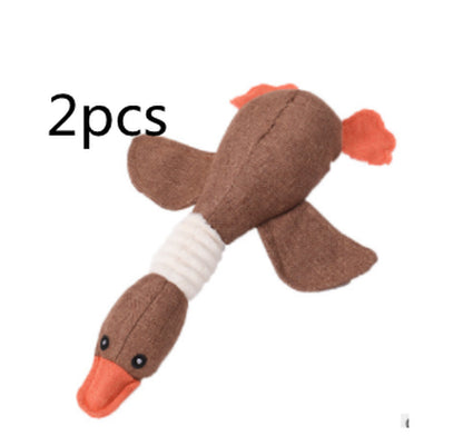 Interactive Plush Dog Toy | Squeaky Puzzle Toy for Small & Medium Dogs