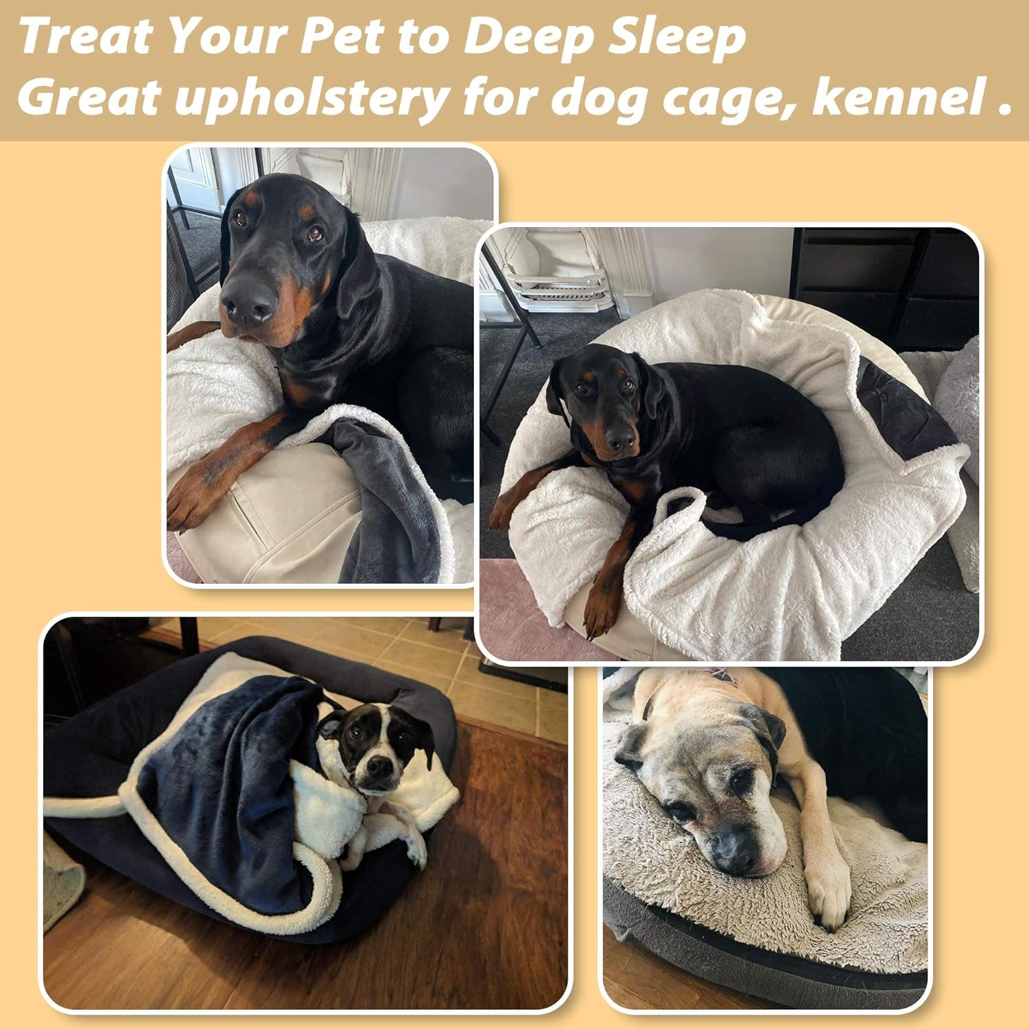 Large Dog Blanket | Ultra Soft Fleece Throw for Beds, Sofas & Travel