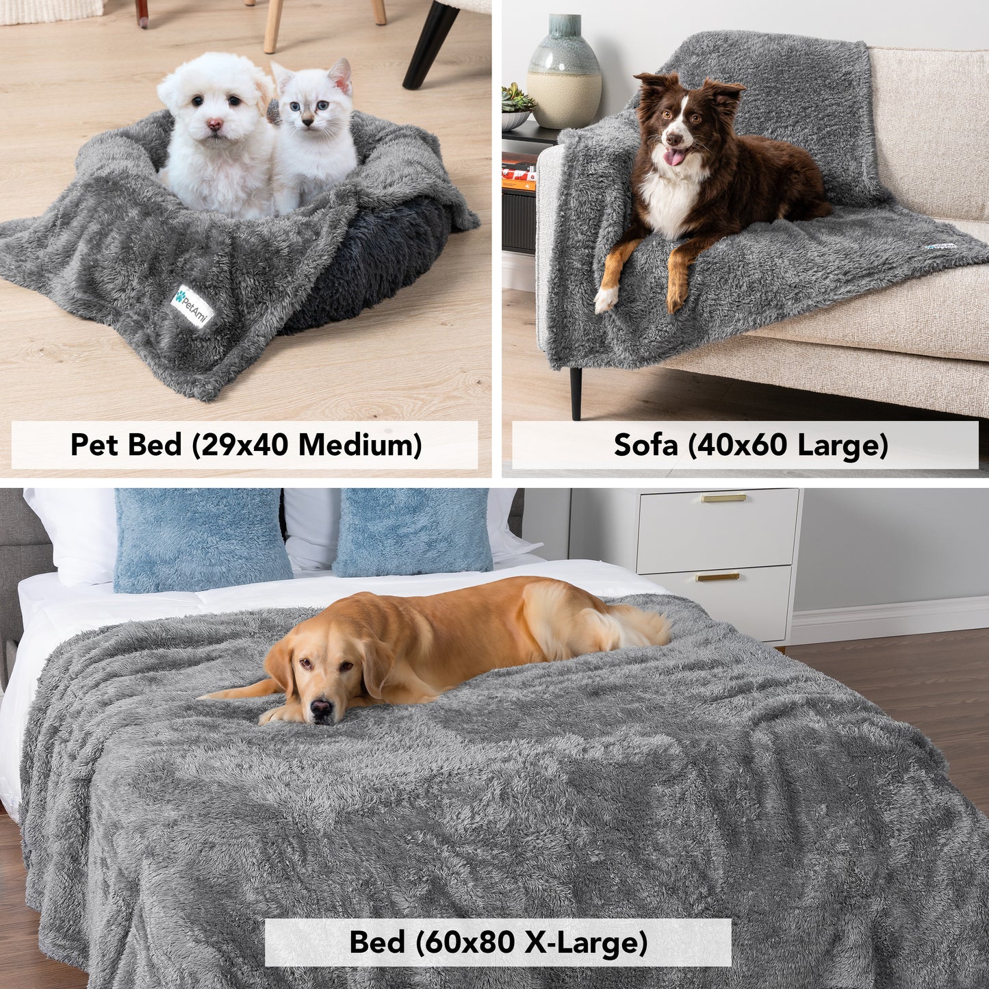 Ultra Soft Sherpa Dog Blanket | Cozy Fleece Blanket for Dogs