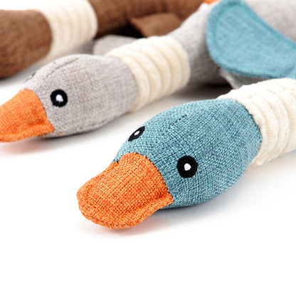 Interactive Plush Dog Toy | Squeaky Puzzle Toy for Small & Medium Dogs