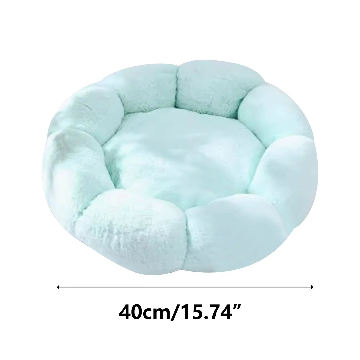 Medium Winter Warm Dog Bed | Plush Cushion Bed for Cozy Comfort