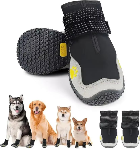 Waterproof Dog Boots | Protective Shoes for Medium & Large Dogs