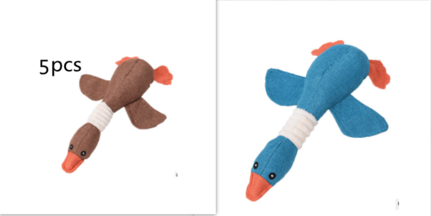 Interactive Plush Dog Toy | Squeaky Puzzle Toy for Small & Medium Dogs