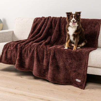 Ultra Soft Sherpa Dog Blanket | Cozy Fleece Blanket for Dogs